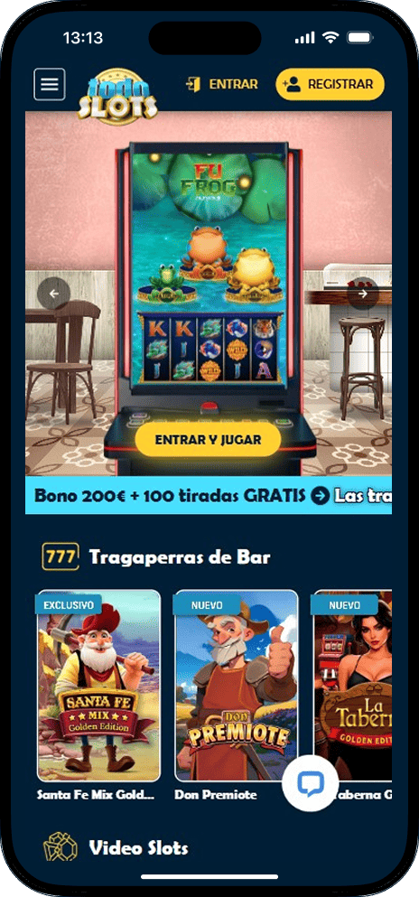 Página de inicio de TodoSlots