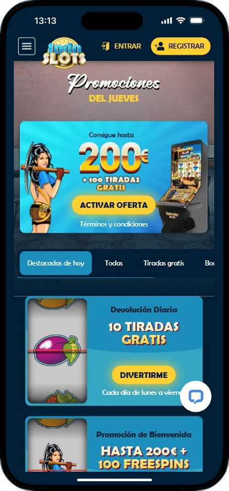 Promociones de TodoSlots
